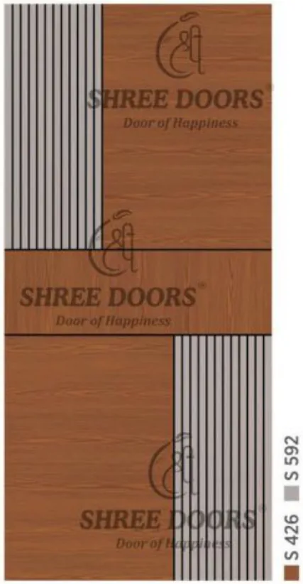 Eco Shine Laminated Doors Door - Model CP 73