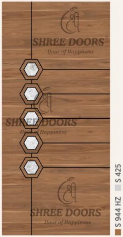 Eco Shine Laminated Doors Door - Model CP 76