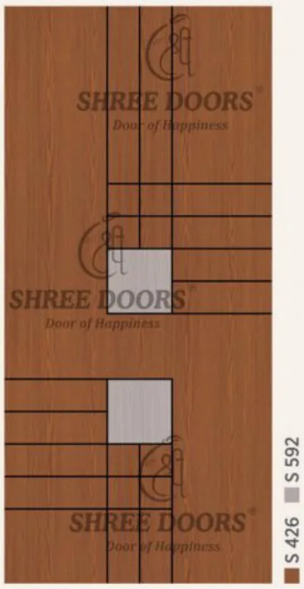 Eco Shine Laminated Doors Door - Model CP 80
