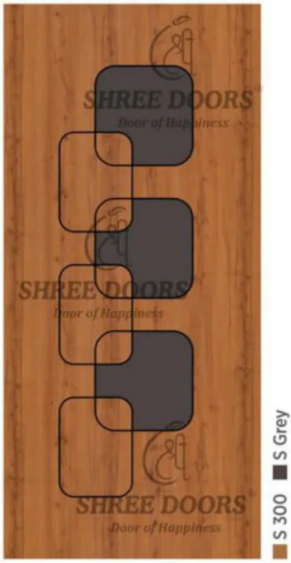 Eco Shine Laminated Doors Door - Model CP 82