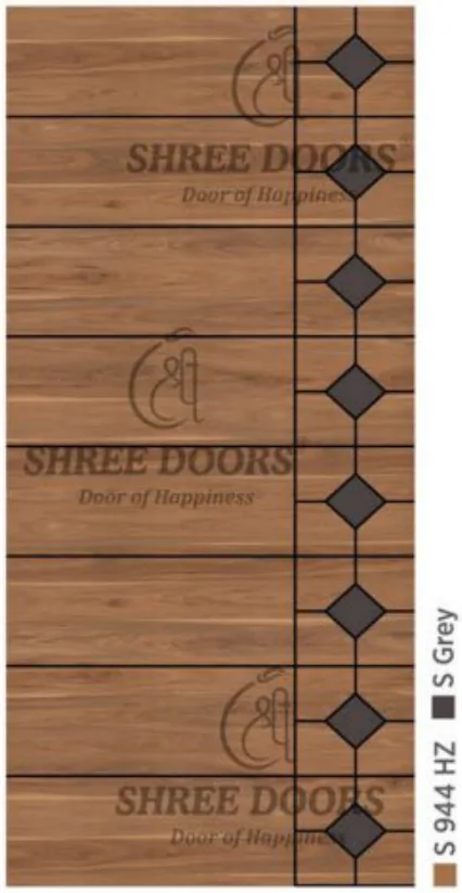 Eco Shine Laminated Doors Door - Model CP 83