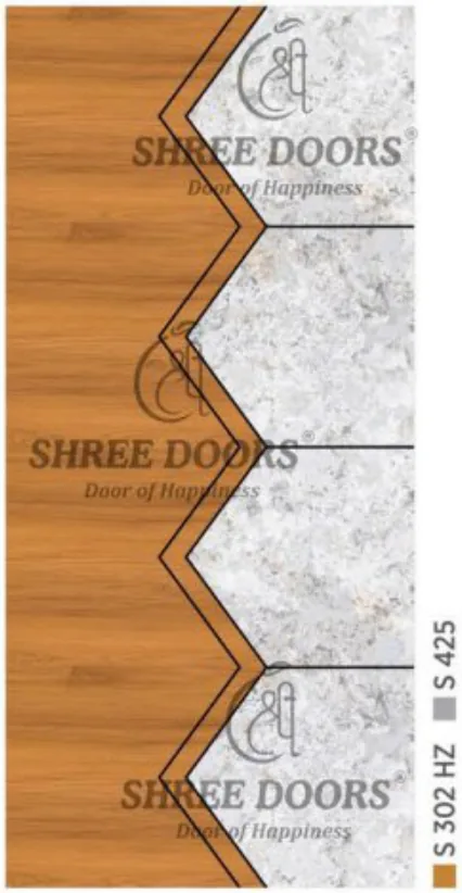 Eco Shine Laminated Doors Door - Model CP 85