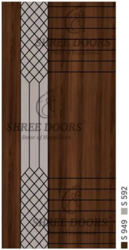 Eco Shine Laminated Doors Door - Model CP 86