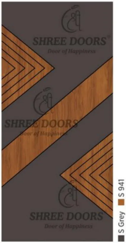 Eco Shine Laminated Doors Door - Model CP 87