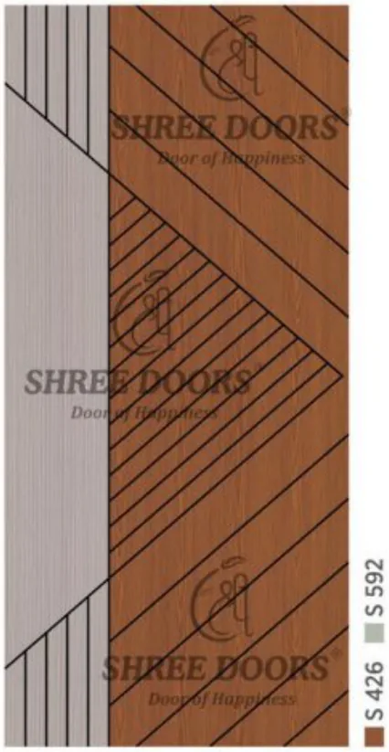 Eco Shine Laminated Doors Door - Model CP 97