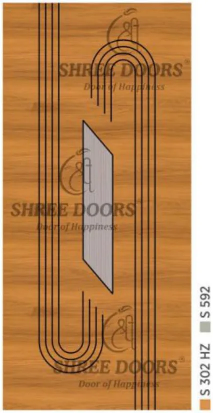 Eco Shine Laminated Doors Door - Model CP 98