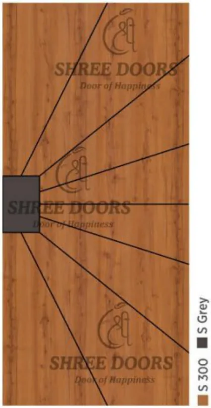 Eco Shine Laminated Doors Door - Model CP 99