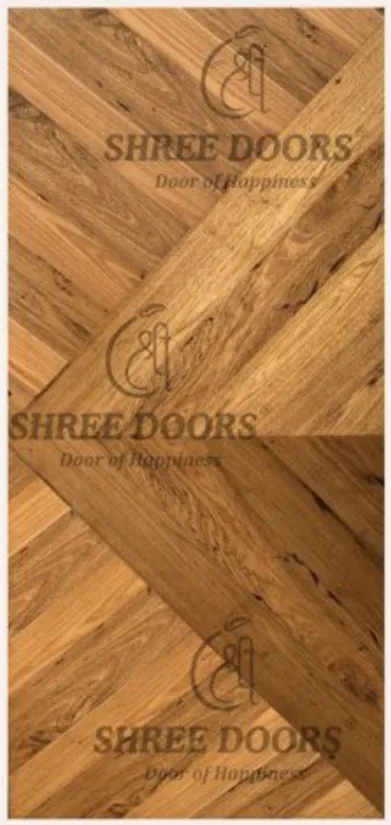 Eco Shine Luxur Veneer Door Door - Model LX 13****