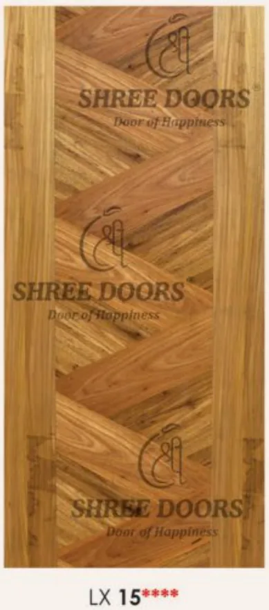 Eco Shine Luxur Veneer Door Door - Model LX 15****