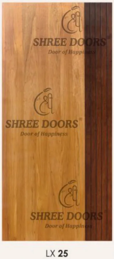 Eco Shine Luxur Veneer Door Door - Model LX 25