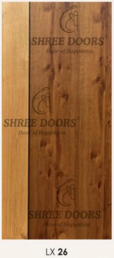 Eco Shine Luxur Veneer Door Door - Model LX 26