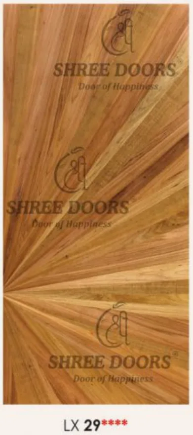 Eco Shine Luxur Veneer Door Door - Model LX 29****