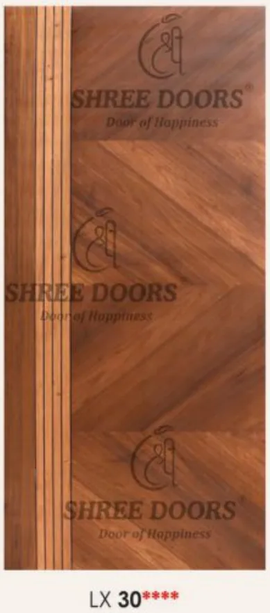 Eco Shine Luxur Veneer Door Door - Model LX 30****