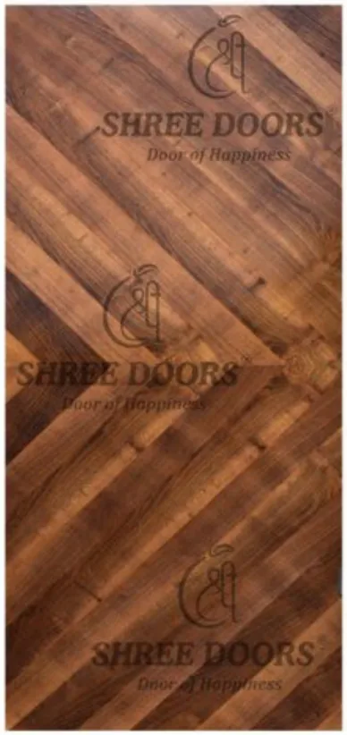 Eco Shine Luxur Veneer Door Door - Model LX 5