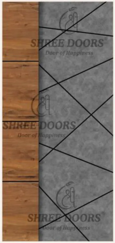 Eco Shine Premium Laminated Doors Door - Model 775