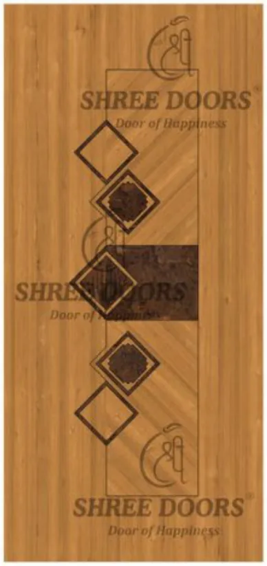 Eco Shine Premium Laminated Doors Door - Model DG 1008