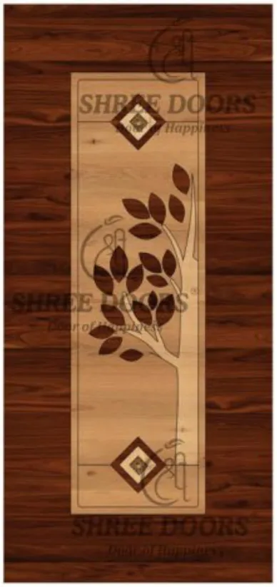 Eco Shine Premium Laminated Doors Door - Model DG 1009