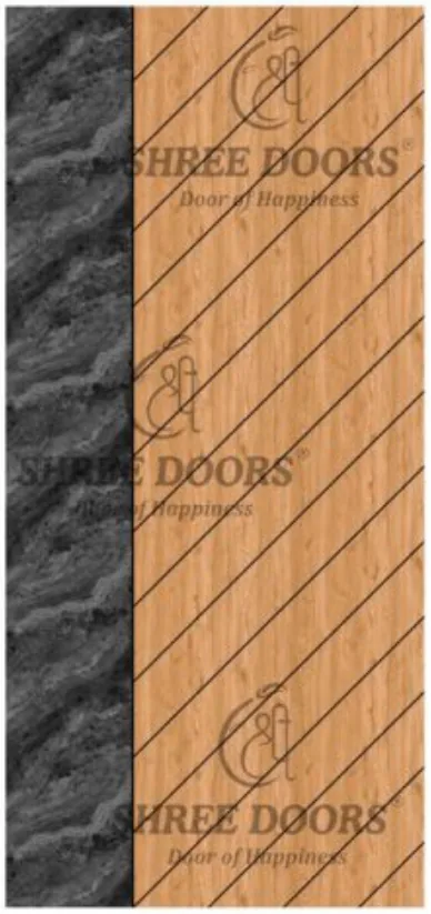 Eco Shine Premium Laminated Doors Door - Model DG 1027