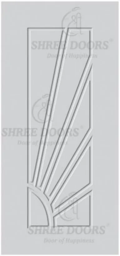 Eco Shine Solid Primer Coated Doors Door - Model SPC 304