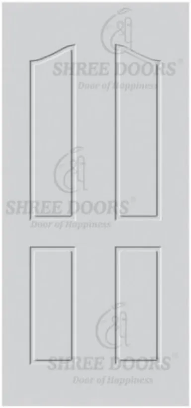 Eco Shine Solid Primer Coated Doors Door - Model SPC 308