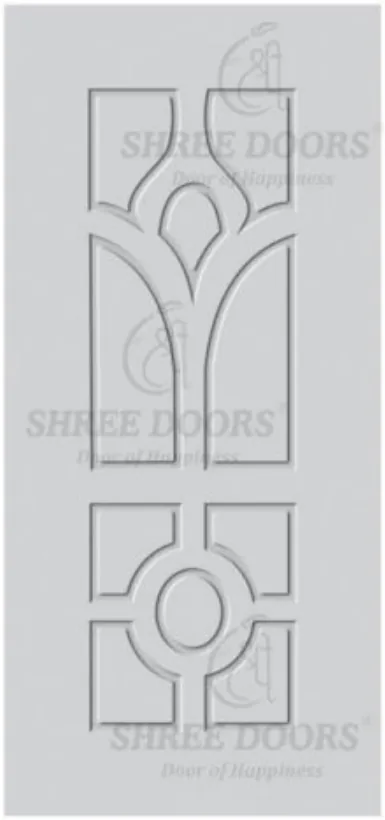 Eco Shine Solid Primer Coated Doors Door - Model SPC 312