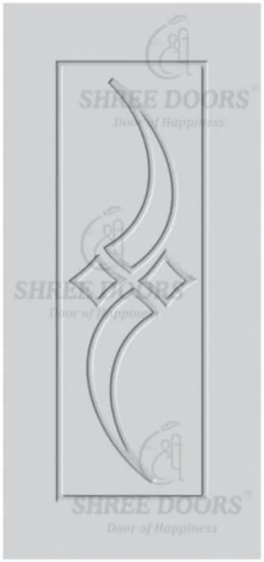 Eco Shine Solid Primer Coated Doors Door - Model SPC 313