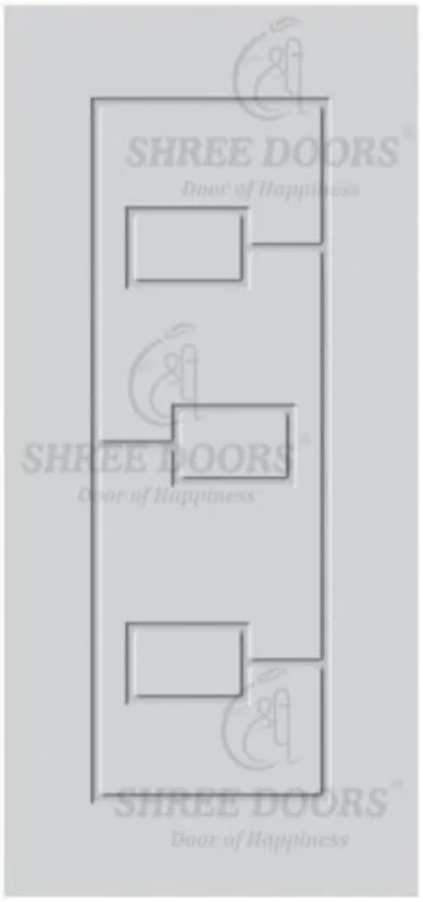 Eco Shine Solid Primer Coated Doors Door - Model SPC 316