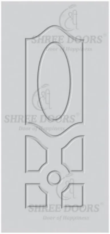 Eco Shine Solid Primer Coated Doors Door - Model SPC 318