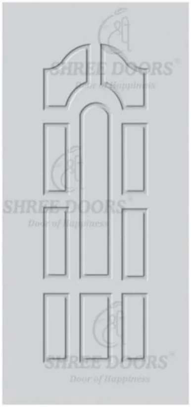 Eco Shine Solid Primer Coated Doors Door - Model SPC 344