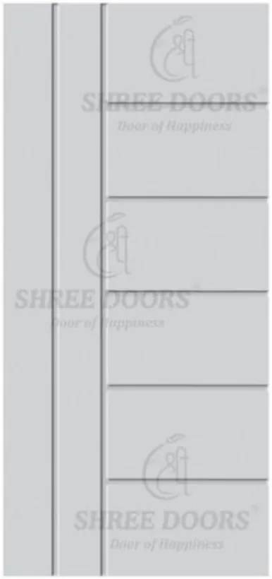Eco Shine Solid Primer Coated Doors Door - Model SPC 348