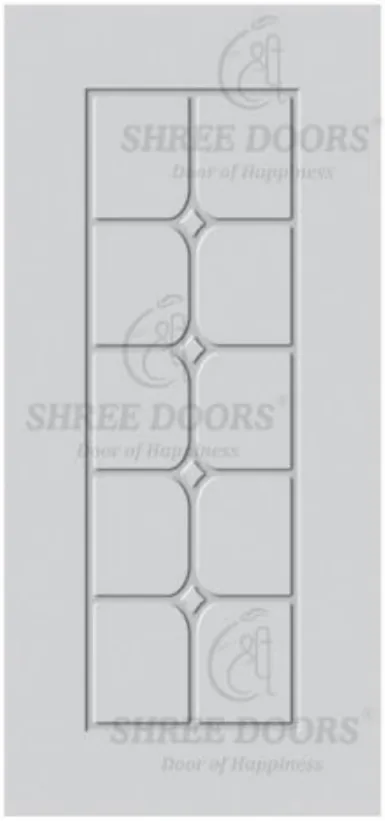 Eco Shine Solid Primer Coated Doors Door - Model SPC 350