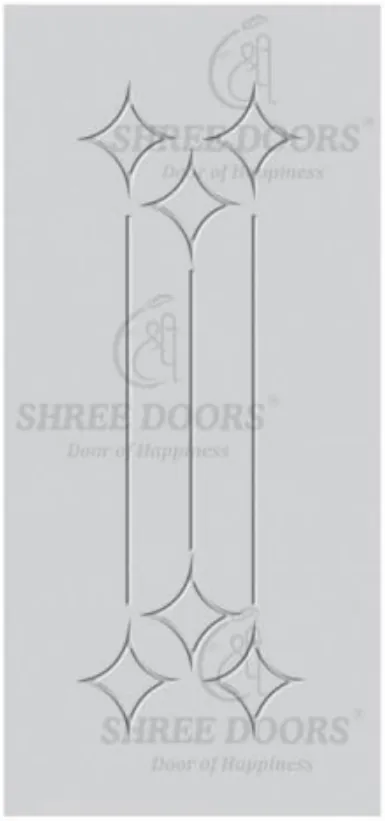 Eco Shine Solid Primer Coated Doors Door - Model SPC 360