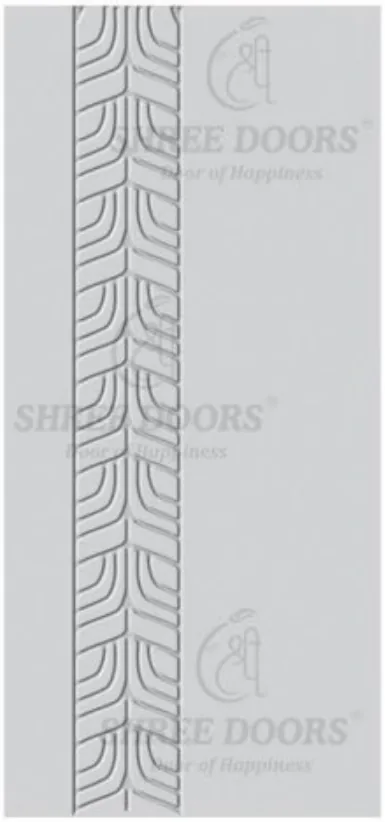 Eco Shine Solid Primer Coated Doors Door - Model SPC 373