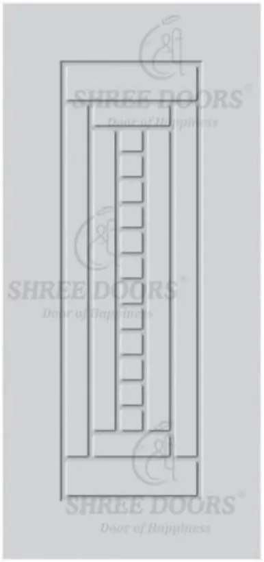Eco Shine Solid Primer Coated Doors Door - Model SPC 375