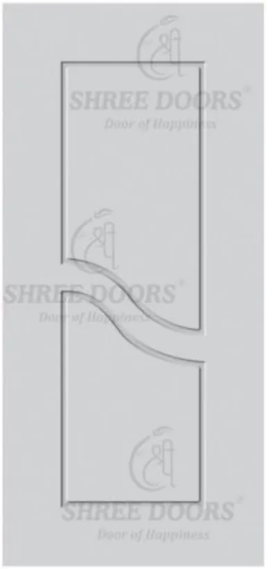 Eco Shine Solid Primer Coated Doors Door - Model SPC 376