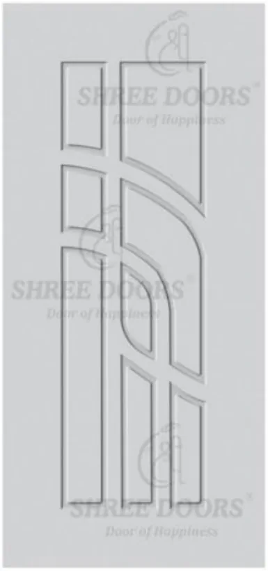 Eco Shine Solid Primer Coated Doors Door - Model SPC 377