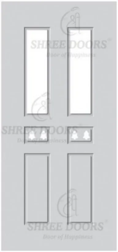 Eco Shine Solid Primer Pooja Doors Door - Model SPC POOJA 03