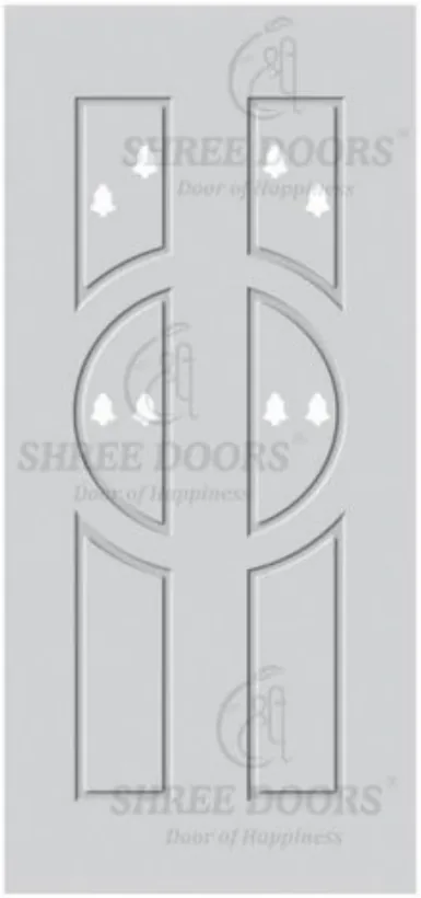 Eco Shine Solid Primer Pooja Doors Door - Model SPC POOJA 04