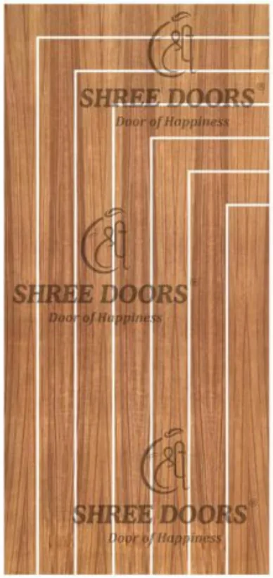 Eco Shine Solid Veneer Doors Door - Model SV 123
