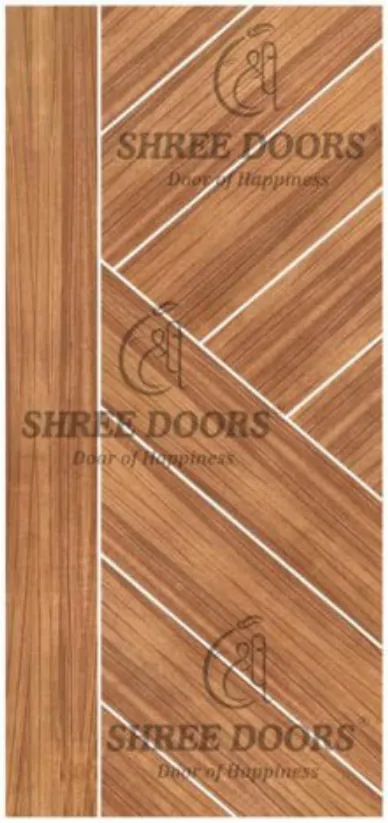 Eco Shine Solid Veneer Doors Door - Model SV 141
