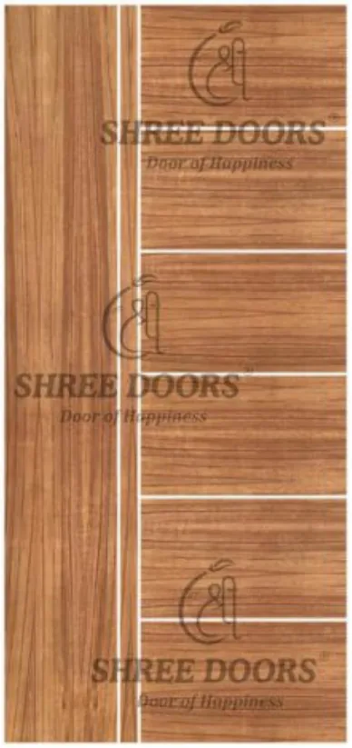 Eco Shine Solid Veneer Doors Door - Model SV 142