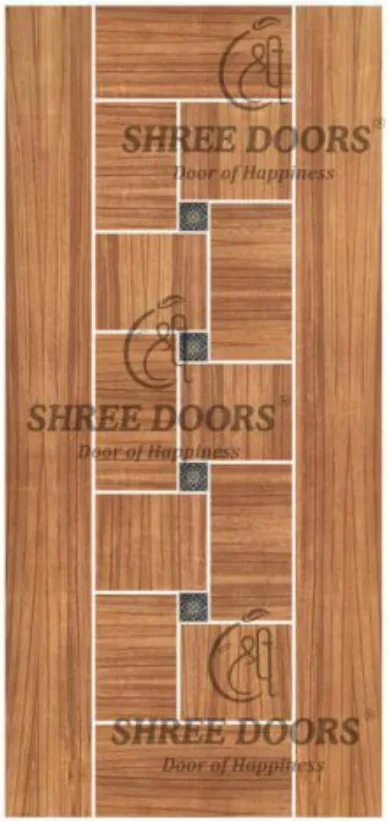 Eco Shine Solid Veneer Doors Door - Model SV 143****