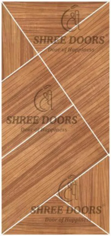 Eco Shine Solid Veneer Doors Door - Model SV 144