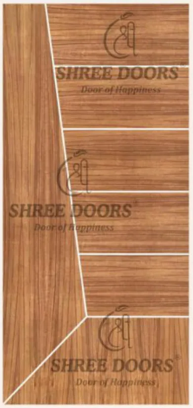 Eco Shine Solid Veneer Doors Door - Model SV 147