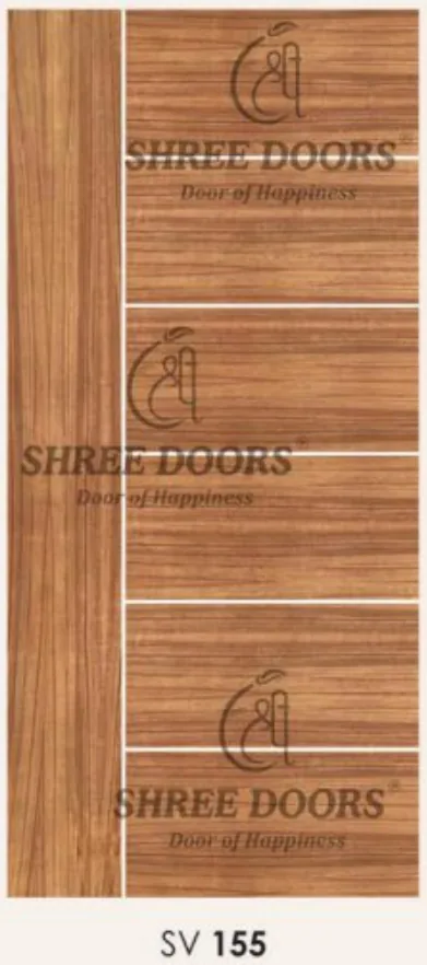 Eco Shine Solid Veneer Doors Door - Model SV 155