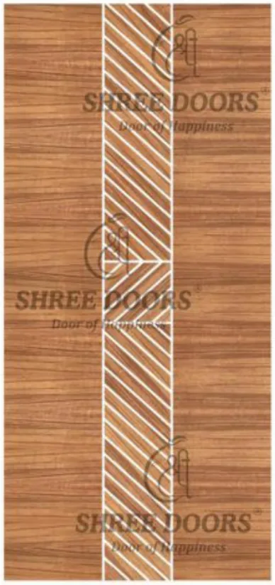 Eco Shine Solid Veneer Doors Door - Model SV 162