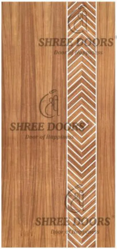 Eco Shine Solid Veneer Doors Door - Model SV 165