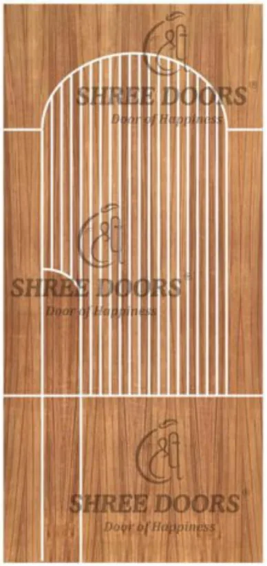 Eco Shine Solid Veneer Doors Door - Model SV 166