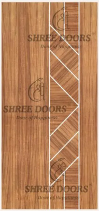 Eco Shine Solid Veneer Doors Door - Model SV 168