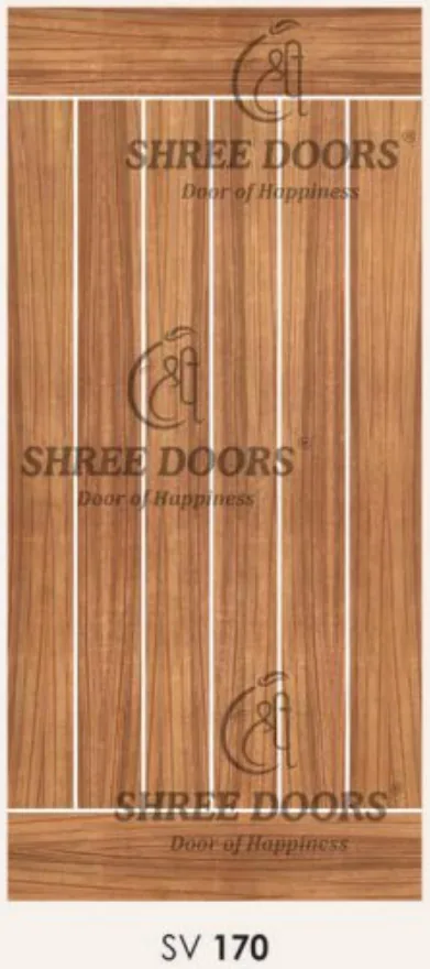Eco Shine Solid Veneer Doors Door - Model SV 170